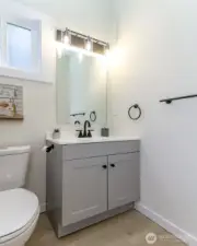 Fully remodeled bathroom