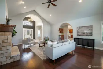 Oversized living room