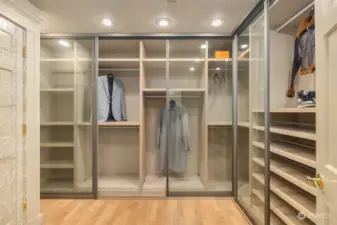 Master closet