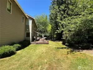 Back Yard - View from Garden shed area.