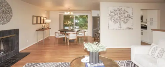 Living Room to Dining Area
