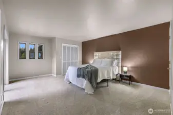 Primary bedroom - spacious!