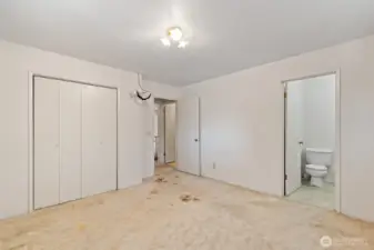 Second Bedroom with 1/2 bath