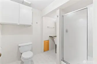 3/4 Bath downstairs