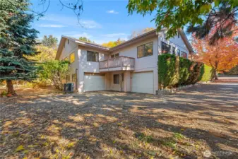 Two single car garages