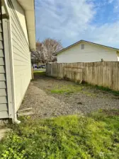 RV Parking on side of home