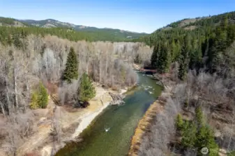 Build a footbridge and have several private beaches
