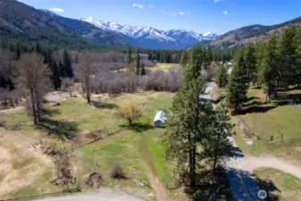 Several options for new build site further from road