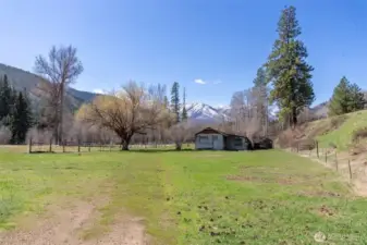 Level land with rich soil