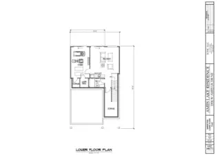 Lower Floor plan provided by The Custom Home Company