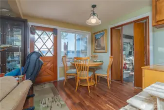 Dining view - Office to the right