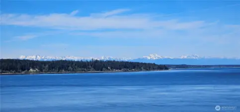 Beautiful view of the Olympics