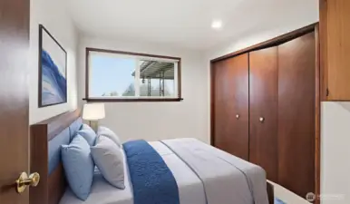 Virtually staged guestroom #2