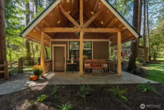 Beautiful grounds on acreage.