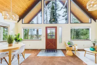 Forest bathing from the living room