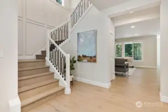 Open stair case