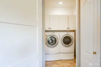 Laundry room is on main floor.