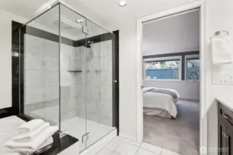 Master bathroom shower