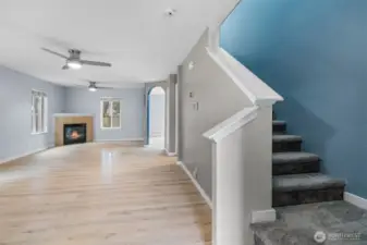 Behold! The staircase.