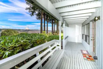 Main Deck View of Mountain
