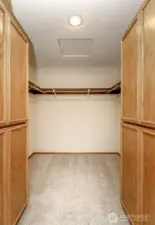 Walk in Closet off Primary Room