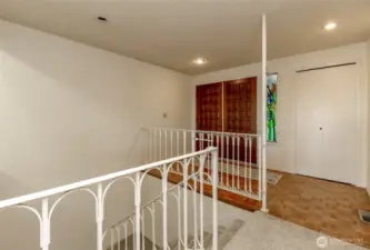 Over sized Entry with Double Door Entry