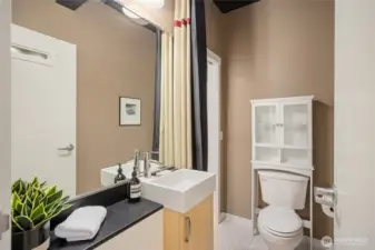 3/4 bath...