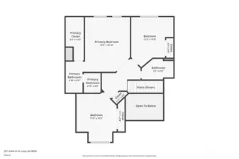 Upstairs Floor Plan