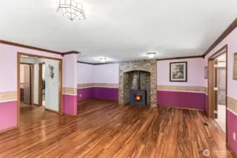 Family Room off Kitchen
