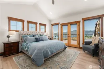 Main floor primary bedroom