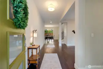 Grand hall entry.