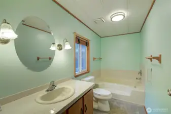 Primary suite bathroom