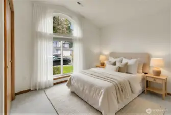 Second bedroom virtually staged