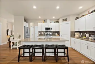 Open Kitchen with Pantry