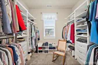 Oversized Closed in Primary Bedroom