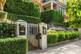 The property features two boutique buildings with just twelve units in each.