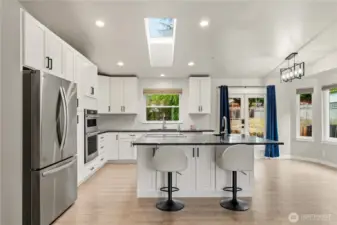 View from Living Room to Kitchen