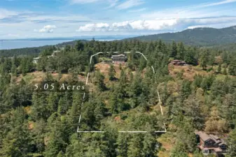 Rare 5-acre San Juan Island property offering privacy, usable land, and room to expand or create your ideal island lifestyle.