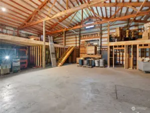 1 large loft and 2 smaller lofts