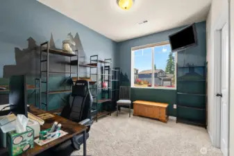 Main Floor Bedroom 3 with WIC off Entry