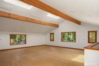 Top floor room is approx. 900 sq/ft.