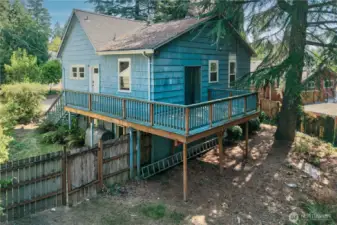 Back of home