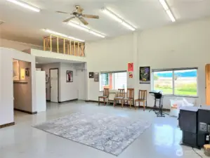 Studio with Bayview & 2 entrances.