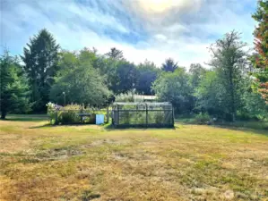 Fenced garden