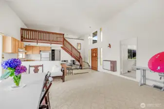 Guest home's main living space