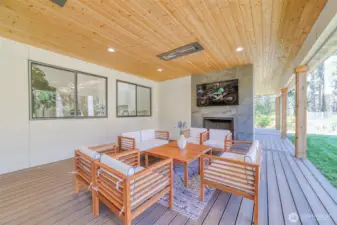 Heated Covered Patio