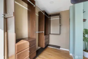 Huge walk-in closet in Primary Bedroom