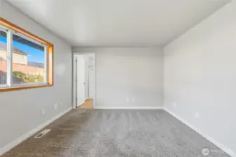 Primary suite - door to en suite at the far left side.