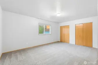 Extra large 4th bedroom downstairs!