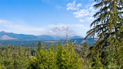 Mount Rainier is always a sight to see